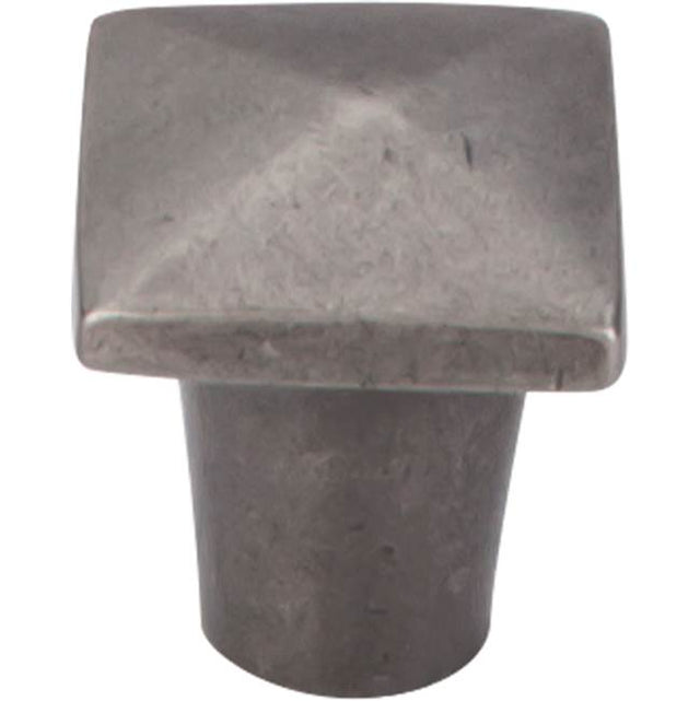 Top Knobs - Aspen Square Knob 3/4 Inch Silicon Bronze Light - Silicon Bronze Light