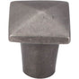 Top Knobs - Aspen Square Knob 3/4 Inch Silicon Bronze Light - Silicon Bronze Light