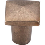 Top Knobs - Aspen Square Knob 3/4 Inch Light Bronze - Light Bronze