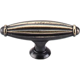 Top Knobs - Tuscany T-Handle 2 5/8 Inch Dark Antique Brass - Dark Antique Brass