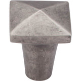Top Knobs - Aspen Square Knob 7/8 Inch Silicon Bronze Light - Silicon Bronze Light
