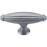 Top Knobs - Tuscany T-Handle 2 5/8 Inch Pewter Light - Pewter Light
