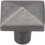 Top Knobs - Aspen Square Knob 1 1/2 Inch Silicon Bronze Light - Silicon Bronze Light