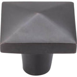 Top Knobs - Aspen Square Knob 1 1/2 Inch Medium Bronze - Medium Bronze