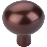 Top Knobs - Aspen Large Egg Knob 1 7/16 Inch Mahogany Bronze - Mahogany Bronze