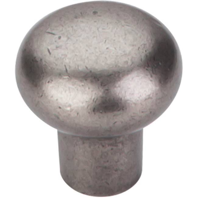 Top Knobs - Aspen Round Knob 7/8 Inch Silicon Bronze Light - Silicon Bronze Light
