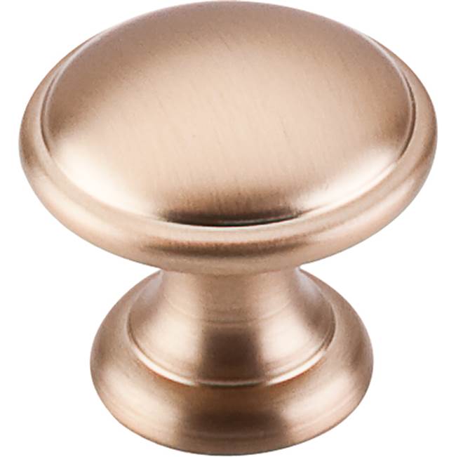 Top Knobs - Rounded Knob 1 1/4 Inch Brushed Bronze - Brushed Bronze