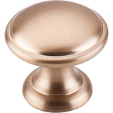 Top Knobs - Rounded Knob 1 1/4 Inch Brushed Bronze - Brushed Bronze