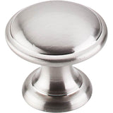 Top Knobs - Rounded Knob 1 1/4 Inch Brushed Satin Nickel - Brushed Satin Nickel