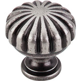 Top Knobs - Melon Knob 1 1/4 Inch Pewter Antique - Pewter Antique