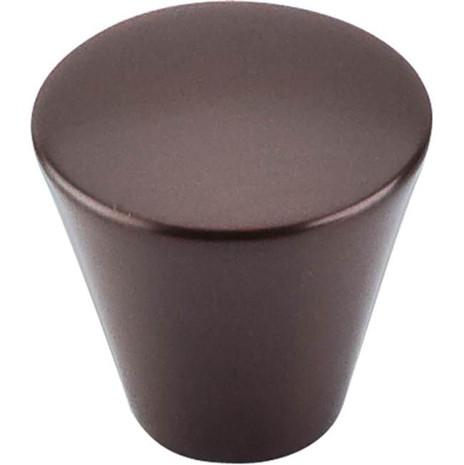 Top Knobs - Cone Knob 1 1/16 Inch Oil Rubbed Bronze - Oil Rubbed Bronze
