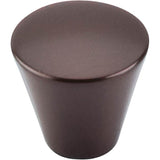 Top Knobs - Cone Knob 1 1/16 Inch Oil Rubbed Bronze - Oil Rubbed Bronze