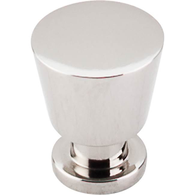 Top Knobs - Rocks Knob 7/8 Inch Polished Nickel - Polished Nickel
