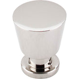 Top Knobs - Rocks Knob 7/8 Inch Polished Nickel - Polished Nickel