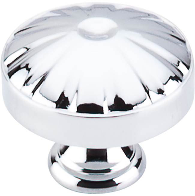 Top Knobs - Hudson Knob 1 1/4 Inch Polished Chrome - Polished Chrome