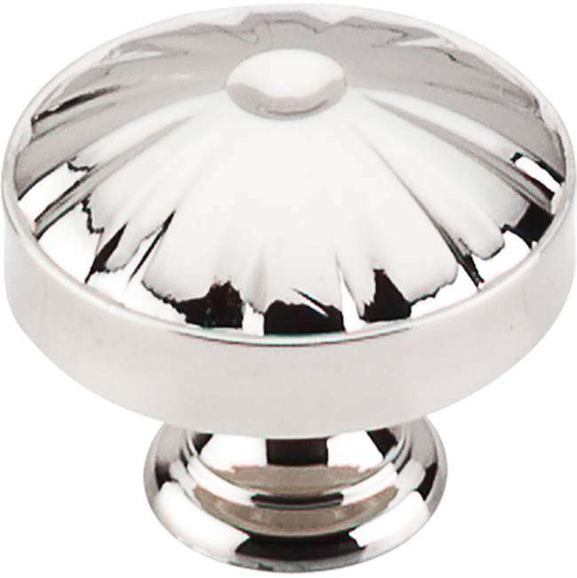 Top Knobs - Hudson Knob 1 1/4 Inch Polished Nickel - Polished Nickel