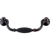 Top Knobs - Tuscany Drop Pull 5 1/16 Inch (c-c) Tuscan Bronze - Tuscan Bronze