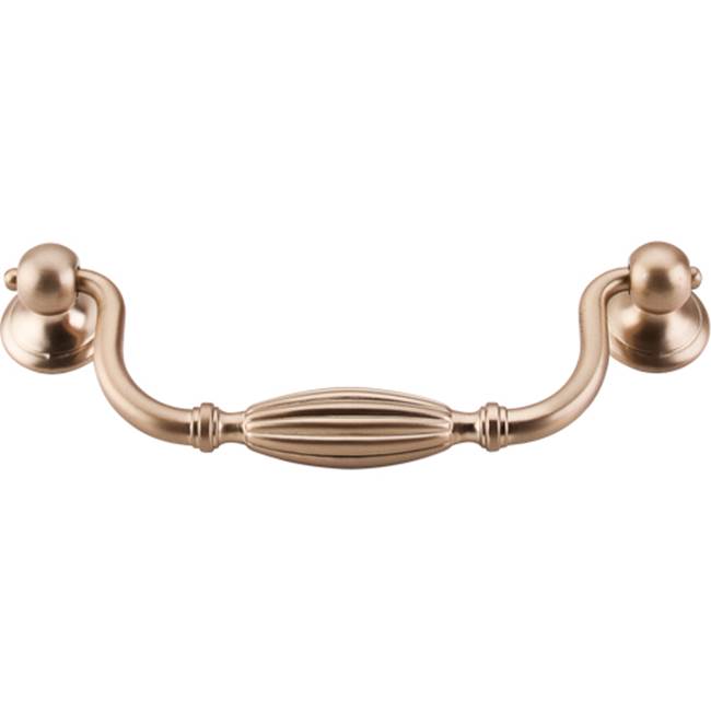 Top Knobs - Tuscany Drop Pull 5 1/16 Inch (c-c) Brushed Bronze - Brushed Bronze