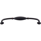 Top Knobs - Tuscany D Pull 8 13/16 Inch (c-c) Tuscan Bronze - Tuscan Bronze
