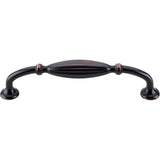 Top Knobs - Tuscany D Pull 5 1/16 Inch (c-c) Tuscan Bronze - Tuscan Bronze