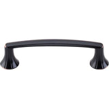 Top Knobs - Rue Pull 3 3/4 Inch (c-c) Tuscan Bronze - Tuscan Bronze