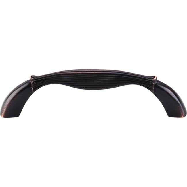 Top Knobs - Straight Pull 3 3/4 Inch (c-c) Tuscan Bronze - Tuscan Bronze