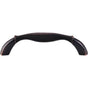 Top Knobs - Straight Pull 3 3/4 Inch (c-c) Tuscan Bronze - Tuscan Bronze