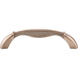 Top Knobs - Straight Pull 3 3/4 Inch (c-c) Brushed Bronze - Brushed Bronze