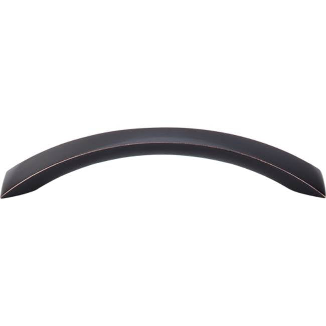Top Knobs - Crescent Flair Pull 5 1/16 Inch (c-c) Tuscan Bronze - Tuscan Bronze