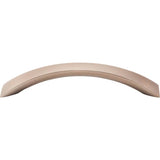 Top Knobs - Crescent Flair Pull 5 1/16 Inch (c-c) Brushed Bronze - Brushed Bronze