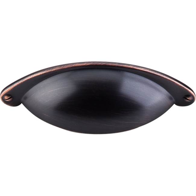 Top Knobs - Arendal Cup Pull 2 1/2 Inch (c-c) Tuscan Bronze - Tuscan Bronze