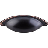 Top Knobs - Arendal Cup Pull 2 1/2 Inch (c-c) Tuscan Bronze - Tuscan Bronze