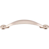 Top Knobs - Angle Pull 3 3/4 Inch (c-c) Brushed Bronze - Brushed Bronze