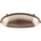 Top Knobs - Somerset Cup Pull 3 Inch (c-c) Brushed Bronze - Brushed Bronze