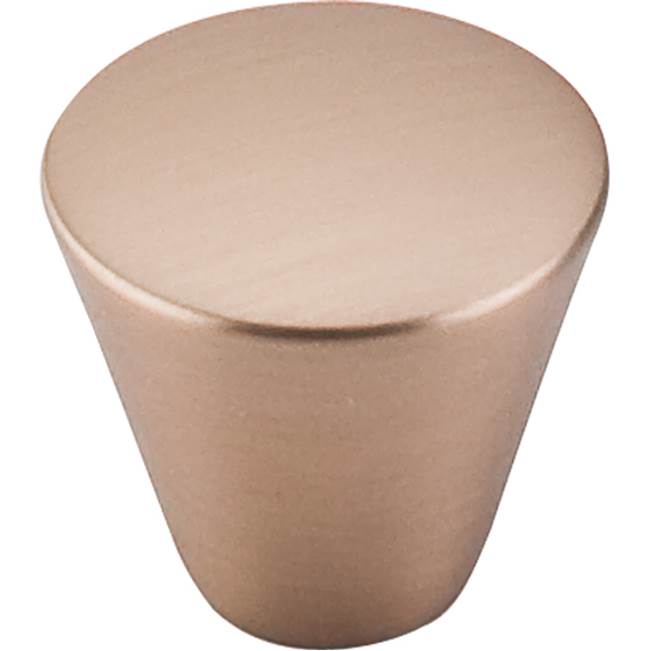 Top Knobs - Cone Knob 1 1/16 Inch Brushed Bronze - Brushed Bronze