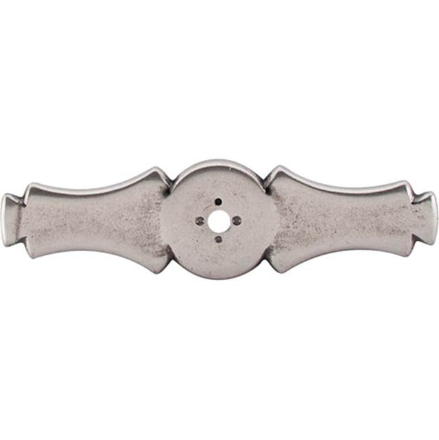 Top Knobs - Celtic Backplate 3 5/8 Inch Pewter Antique - Pewter Antique