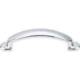Top Knobs - Arendal Pull 3 Inch (c-c) Polished Chrome - Polished Chrome