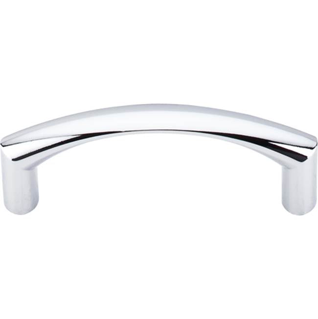 Top Knobs - Griggs Pull 3 Inch (c-c) Polished Chrome - Polished Chrome
