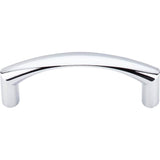 Top Knobs - Griggs Pull 3 Inch (c-c) Polished Chrome - Polished Chrome