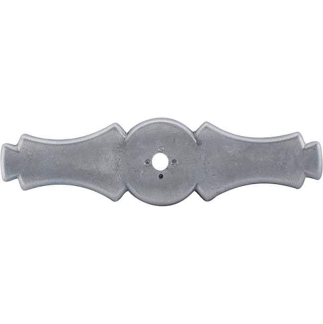 Top Knobs - Celtic Backplate 3 5/8 Inch Pewter Light - Pewter Light