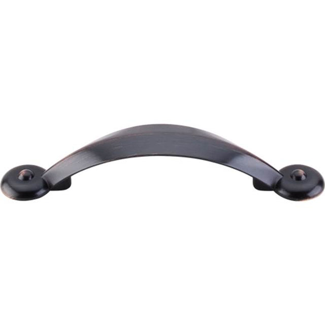 Top Knobs - Angle Pull 3 Inch (c-c) Tuscan Bronze - Tuscan Bronze