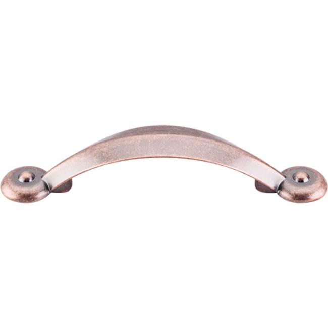 Top Knobs - Angle Pull 3 Inch (c-c) Antique Copper - Antique Copper