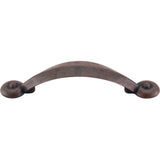 Top Knobs - Angle Pull 3 Inch (c-c) Patina Rouge - Patina Rouge