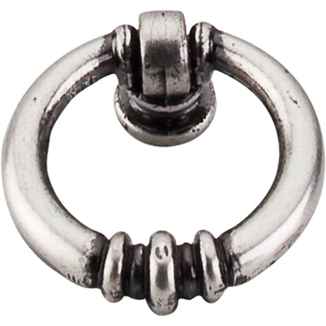 Top Knobs - Newton Ring 1 1/2 Inch Pewter Antique - Pewter Antique