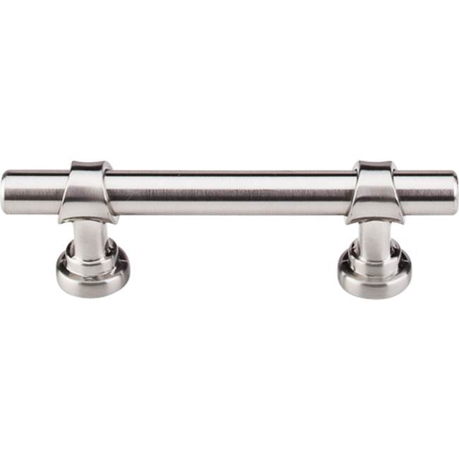 Top Knobs - Bit Pull 3 Inch (c-c) Brushed Satin Nickel - Brushed Satin Nickel