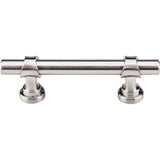 Top Knobs - Bit Pull 3 Inch (c-c) Brushed Satin Nickel - Brushed Satin Nickel