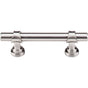 Top Knobs - Bit Pull 3 Inch (c-c) Brushed Satin Nickel - Brushed Satin Nickel