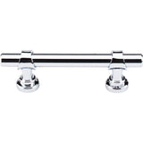 Top Knobs - Bit Pull 3 Inch (c-c) Polished Chrome - Polished Chrome