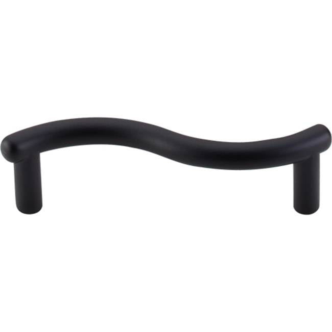 Top Knobs - Spiral Pull 3 Inch (c-c) Flat Black - Flat Black