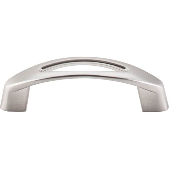 Top Knobs - Verona Pull 3 Inch (c-c) Brushed Satin Nickel - Brushed Satin Nickel